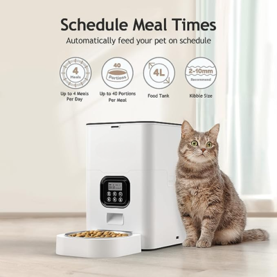 Automatic Cat Feeders - Timed Pet Feeder for Cats and Dogs